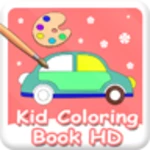 Logo of Kid Coloring Book HD android Application 